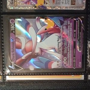 Pokemon TCG 25th Anniversary Celebrations Dark Sylveon V Promo SWSH134 NM